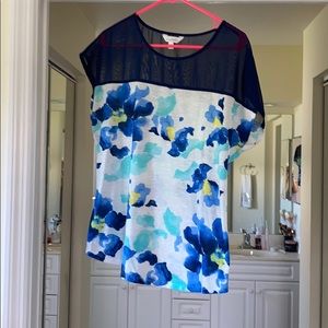 Charming Charlie’s Flower Blouse!!